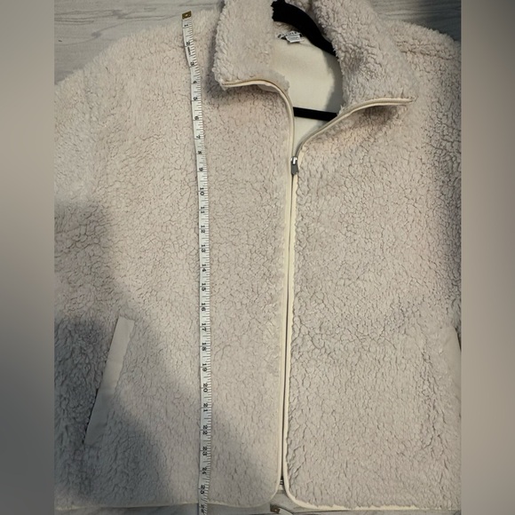 New with tags! Athleta Cloud Fleece Full Zip Sherpa Jacket - Picture 3 of 5